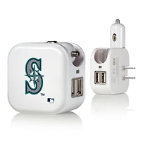 Seattle Mariners 2-In-1 USB Charger