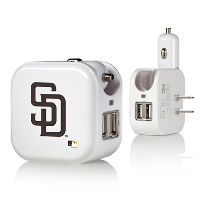 San Diego Padres 2-In-1 USB Charger