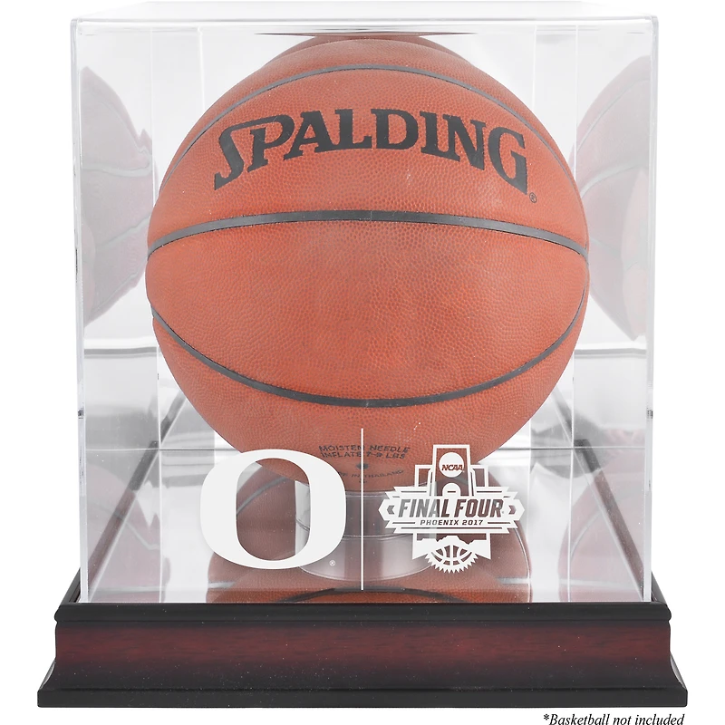 Oregon Ducks 2017 NCAA Men's Basketball Tournament Final Four Mahogany Display Case
