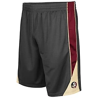 Men's Colosseum Charcoal Florida State Seminoles Turnover Shorts
