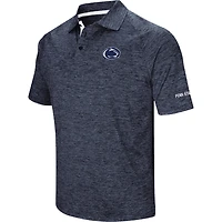 Men's Colosseum Navy Penn State Nittany Lions Down Swing Polo