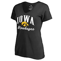 Women's Black Iowa Hawkeyes Victory Script T-Shirt