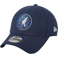 Men's New Era Navy Minnesota Timberwolves Team Classic 39THIRTY Flex Hat
