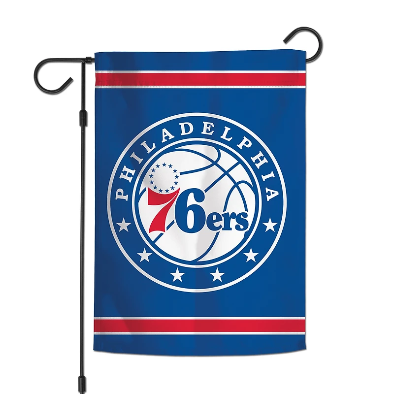 WinCraft Philadelphia 76ers 12" x 18" Double-Sided Garden Flag