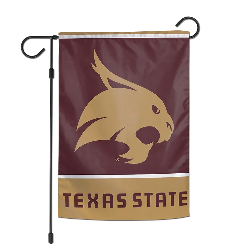WinCraft Texas State Bobcats 12" x 18" Double-Sided Garden Flag