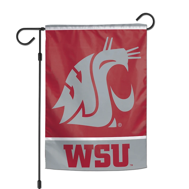 WinCraft Washington State Cougars 12" x 18" Double-Sided Garden Flag