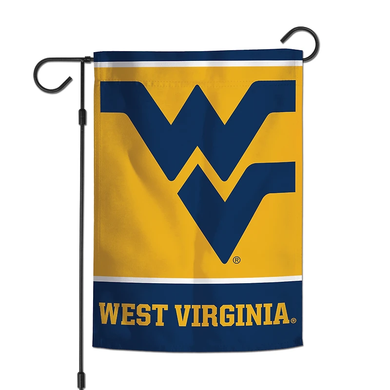 WinCraft West Virginia Mountaineers 12" x 18" Double-Sided Garden Flag