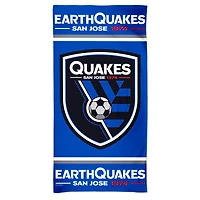 WinCraft San Jose Earthquakes 30" x 60" Full Color Beach Towel
