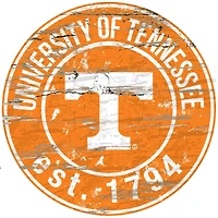 Tennessee Volunteers 23.5" Distressed Round Sign
