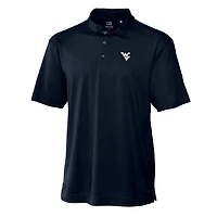 Men's Cutter & Buck Navy West Virginia Mountaineers Big & Tall DryTec Genre Polo