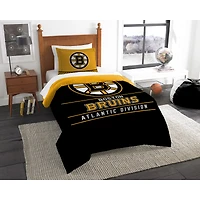 The Northwest Company Boston Bruins NHL Draft Twin Comforter Set