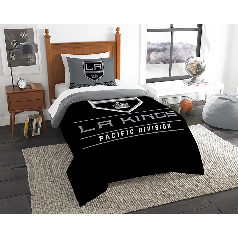The Northwest Company Los Angeles Kings NHL Draft Twin Comforter Set