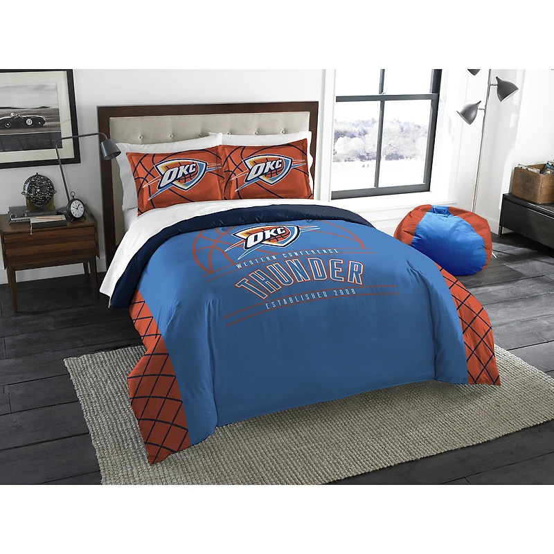 The Northwest Company Oklahoma City Thunder Reverse Slam Full/Queen Comforter Set