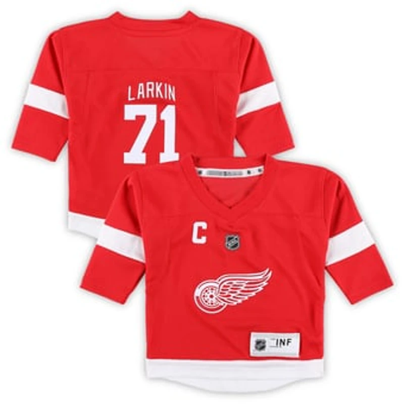 Infant Dylan Larkin Red Detroit Red Wings Replica Player Jersey