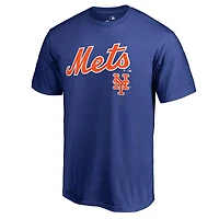 Men's Royal New York Mets Team Lockup T-Shirt