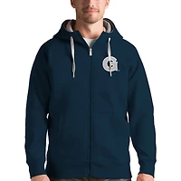 Men's Antigua Navy Georgetown Hoyas Victory Full-Zip Hoodie
