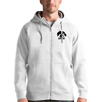 Men's Antigua Iowa Hawkeyes Victory Full-Zip Hoodie