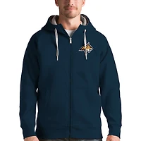 Men's Antigua Navy Montana State Bobcats Victory Full-Zip Hoodie