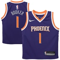 Preschool Nike Devin Booker Purple Phoenix Suns Replica Jersey - Icon Edition