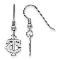 Women's Minnesota Twins Sterling Silver Extra-Small Dangle Earrings
