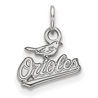 Women's Baltimore Orioles Sterling Silver Extra-Small Pendant