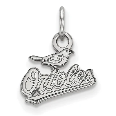 Women's Baltimore Orioles Sterling Silver Extra-Small Pendant