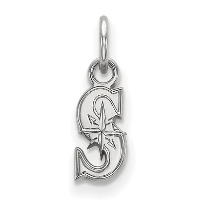 Women's Seattle Mariners Sterling Silver Extra-Small Pendant
