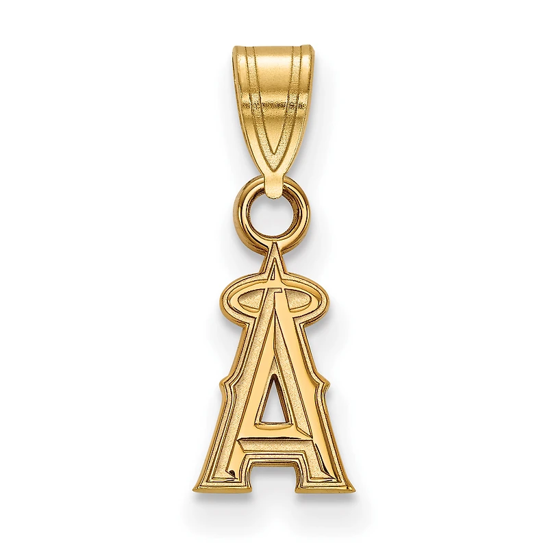 Women's Los Angeles Angels Gold-Plated Sterling Silver Extra-Small Pendant