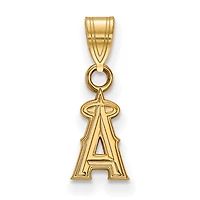 Women's Los Angeles Angels Gold-Plated Sterling Silver Extra-Small Pendant