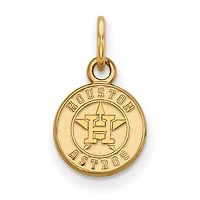 Women's Houston Astros Gold-Plated Sterling Silver Extra-Small Pendant