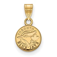 Women's Toronto Blue Jays Gold-Plated Sterling Silver Extra-Small Pendant