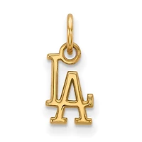Women's Los Angeles Dodgers Gold-Plated Sterling Silver Extra-Small Pendant