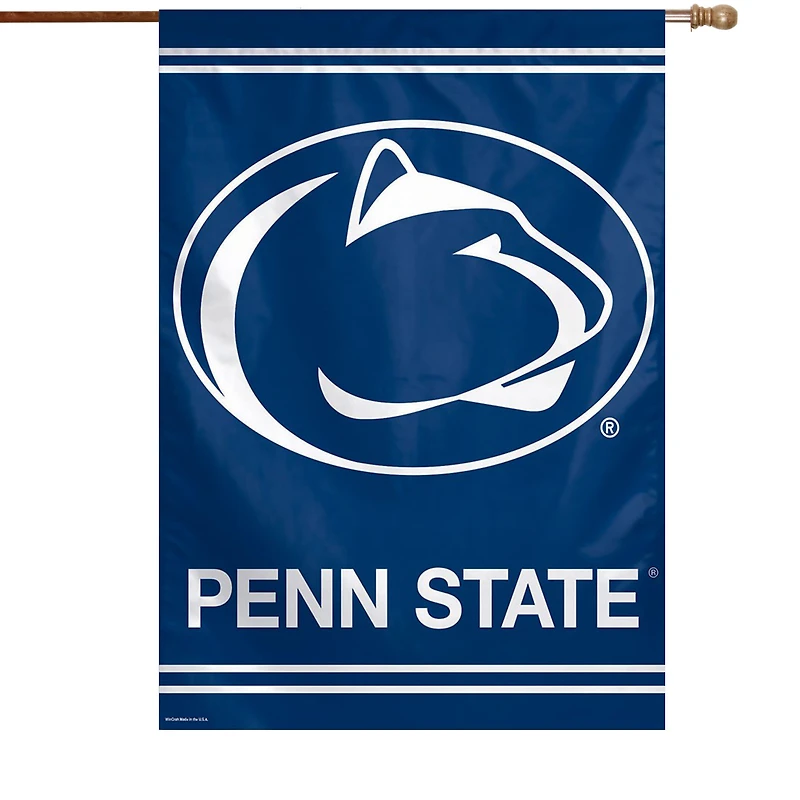 WinCraft Penn State Nittany Lions 28" x 40" Primary Logo Navy Single-Sided Vertical Banner