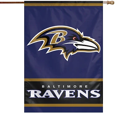 WinCraft Baltimore Ravens 28" x 40" Primary Logo House Flag