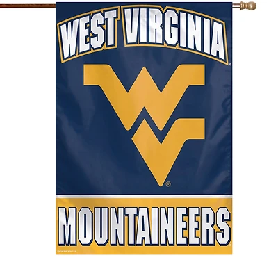 WinCraft West Virginia Mountaineers 28" x 40" Full Name Single-Sided Vertical Banner