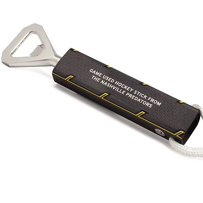 Tokens & Icons Nashville Predators Game-Used Hockey Stick Bottle Opener