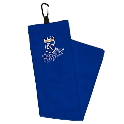 WinCraft Kansas City Royals Embroidered Golf Towel with Carabiner