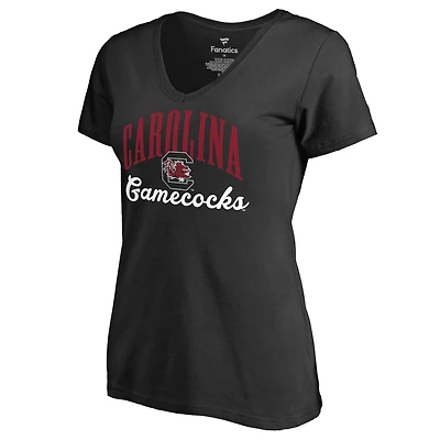 Women's Black South Carolina Gamecocks Victory Script T-Shirt