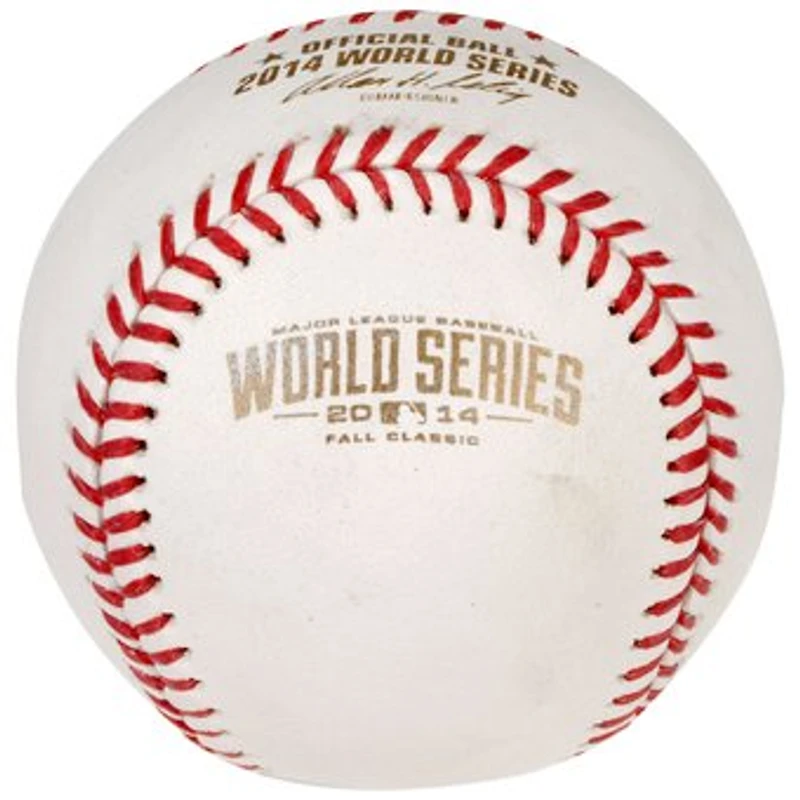 2014 MLB World Series Baseball