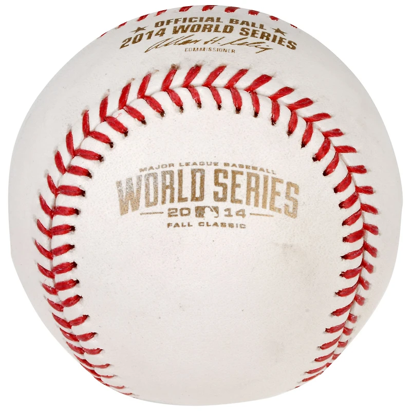 2014 MLB World Series Baseball
