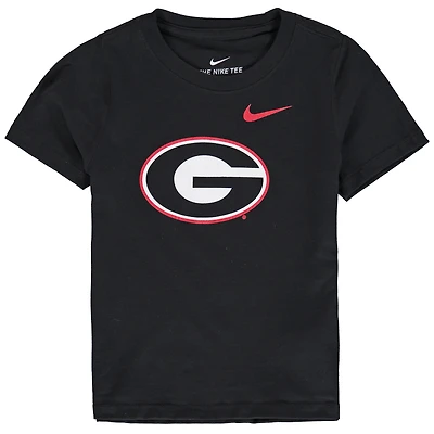 Toddler Nike Black Georgia Bulldogs Logo T-Shirt