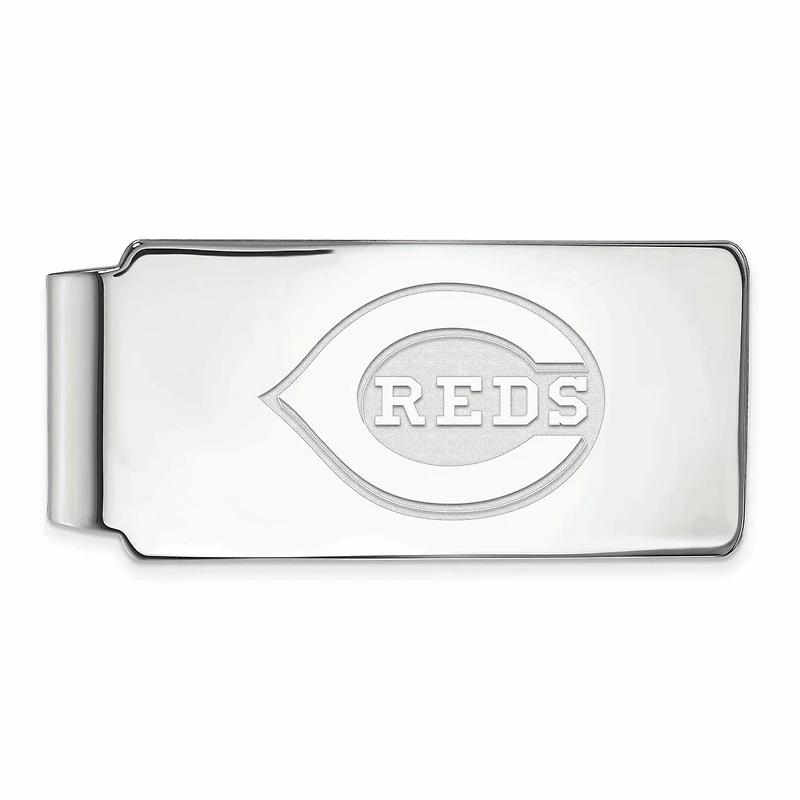 Cincinnati Reds Sterling Silver Money Clip