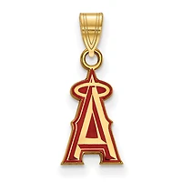 Women's Los Angeles Angels Gold-Plated Enamel Pendant
