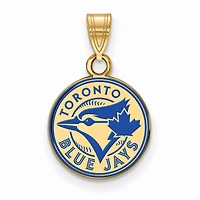 Women's Toronto Blue Jays Gold-Plated Enamel Pendant