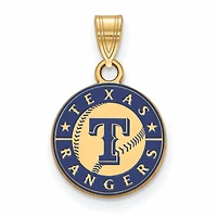 Women's Texas Rangers Gold-Plated Enamel Pendant