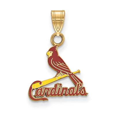 Women's St. Louis Cardinals Gold-Plated Enamel Pendant