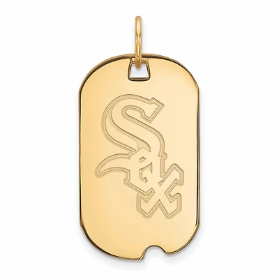 Women's Chicago White Sox Gold-Plated Small Dog Tag