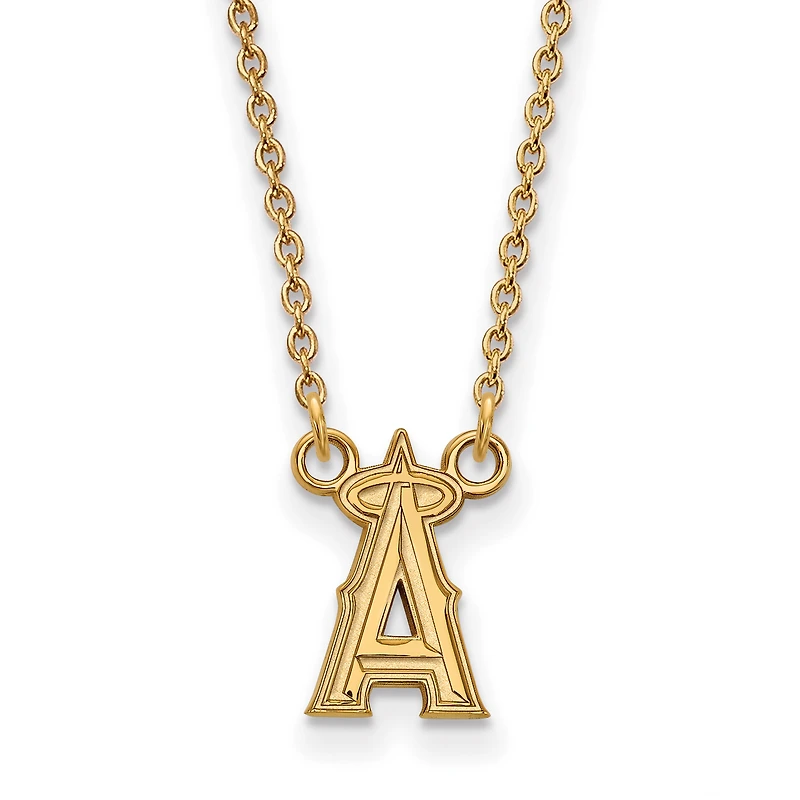 Women's Los Angeles Angels Gold-Plated Small Pendant