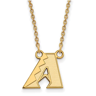 Women's Arizona Diamondbacks Gold-Plated Small Pendant