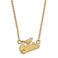 Women's Baltimore Orioles Gold-Plated Small Pendant